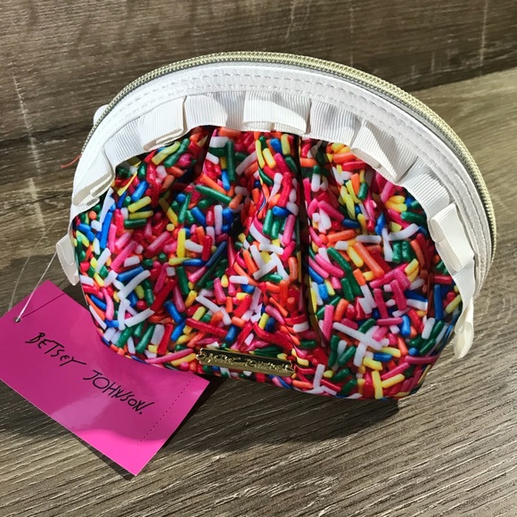 betsey johnson luggage sprinkles